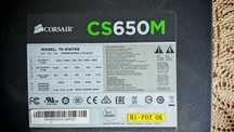 Zasilacz Corsair 650 GOLD