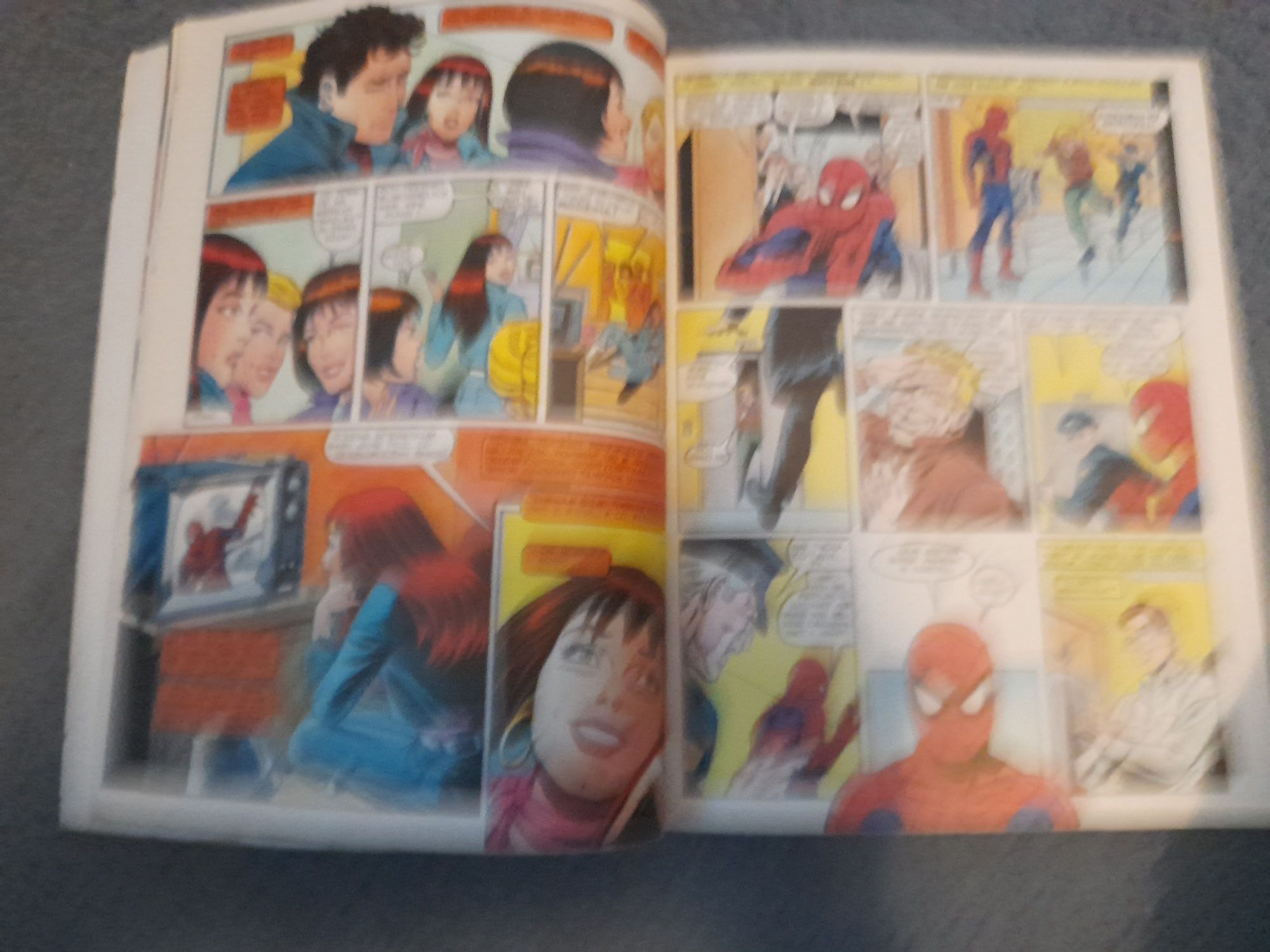 Komiks Spider-Man 1992 rok format A4