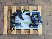 FESTOOL Wkrętarka do GK DWC 18  2x4Ah rok 2023 ładowarka walizka