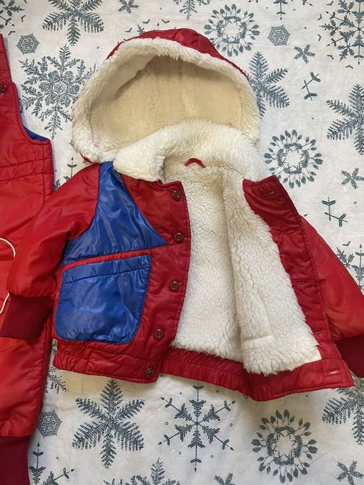 Дитячий зимовий комбінезон