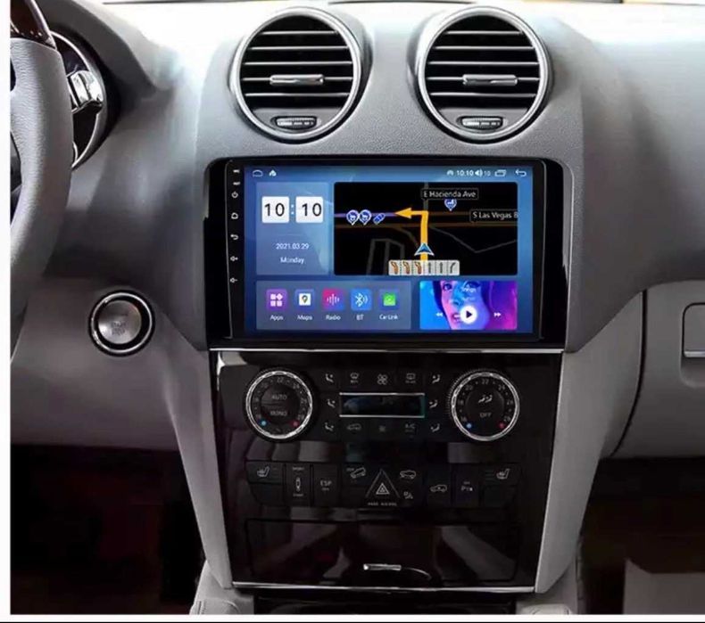 Radio 2din Android 12 Mercedes ML/W164 GL gps wifi bluetooth PROM