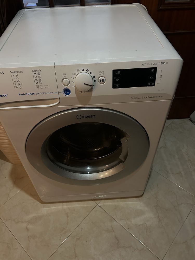 Maquina lavar roupa indesit 9kg
