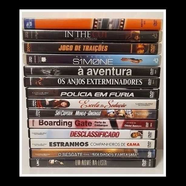 Conjunto de 40 DVD's (originais)