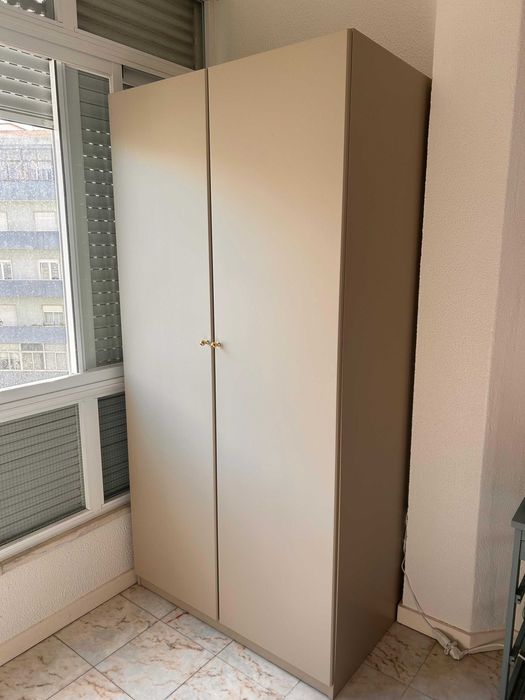 Roupeiro PAX Ikea - novíssimo bege cinzento