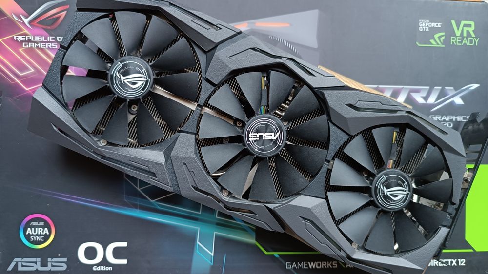 видеокарта rtx 2070 asus rog strix