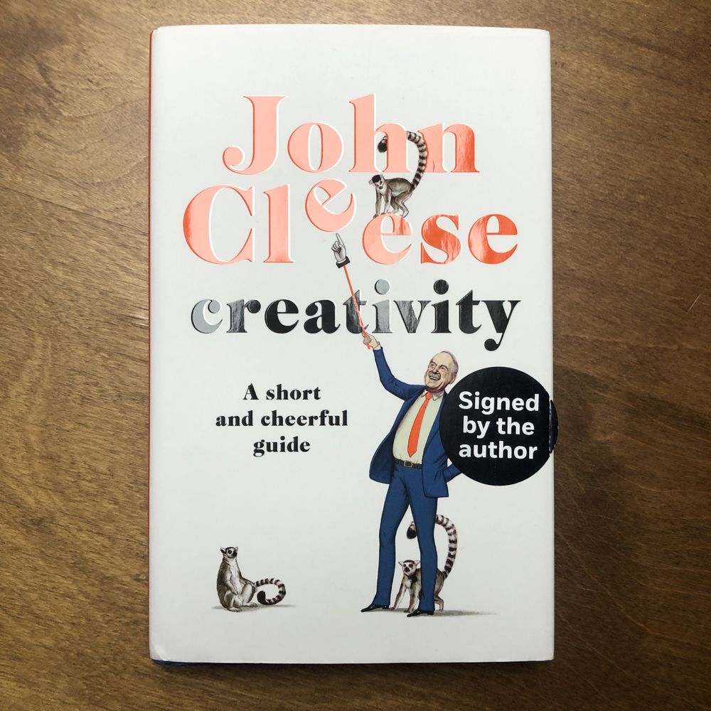 John Cleese - Creativity: A Short and Cheerful Guide AUTOGRAF