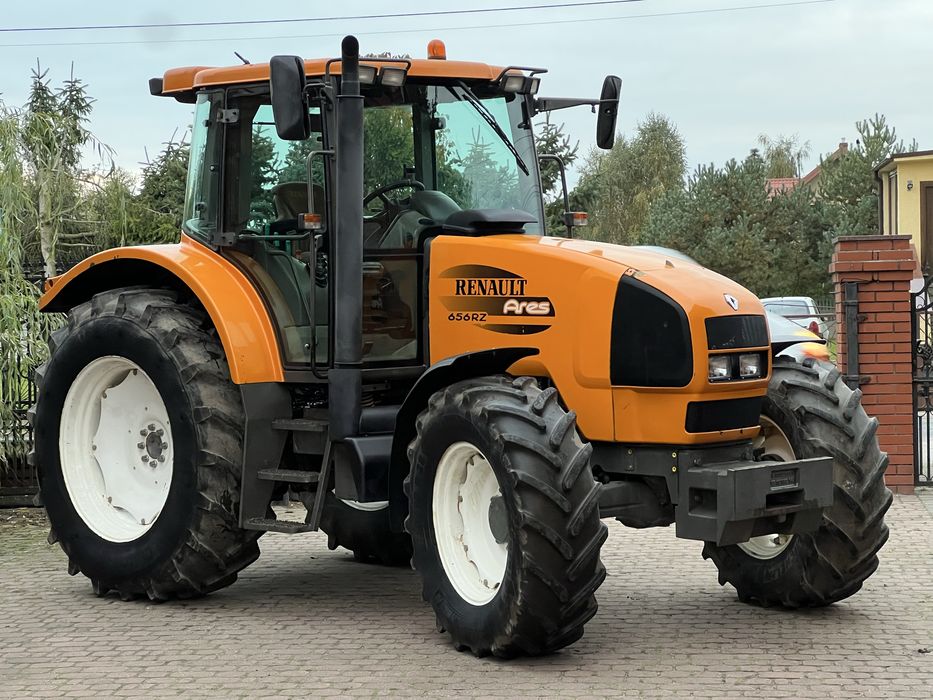Renault Ares 656 RZ Świeżo Sprowadzona Piekna Oryginał Claas Ares 696