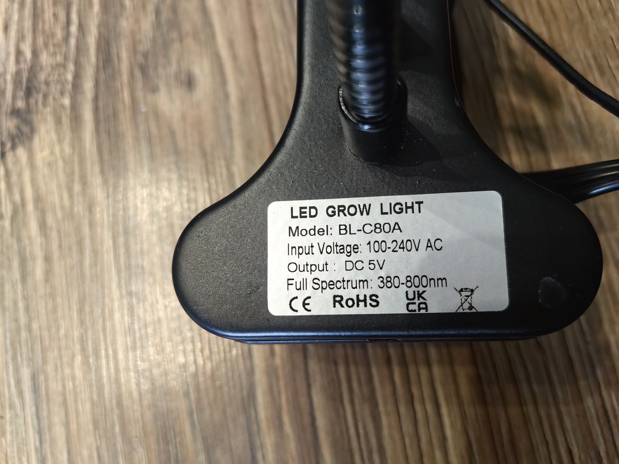 Lampa do roślin 4 ramiona pilot nowa DPD