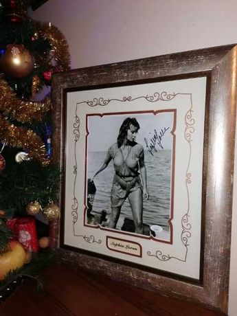 Sophia Loren Autograf + certyfikat autentyczności !
