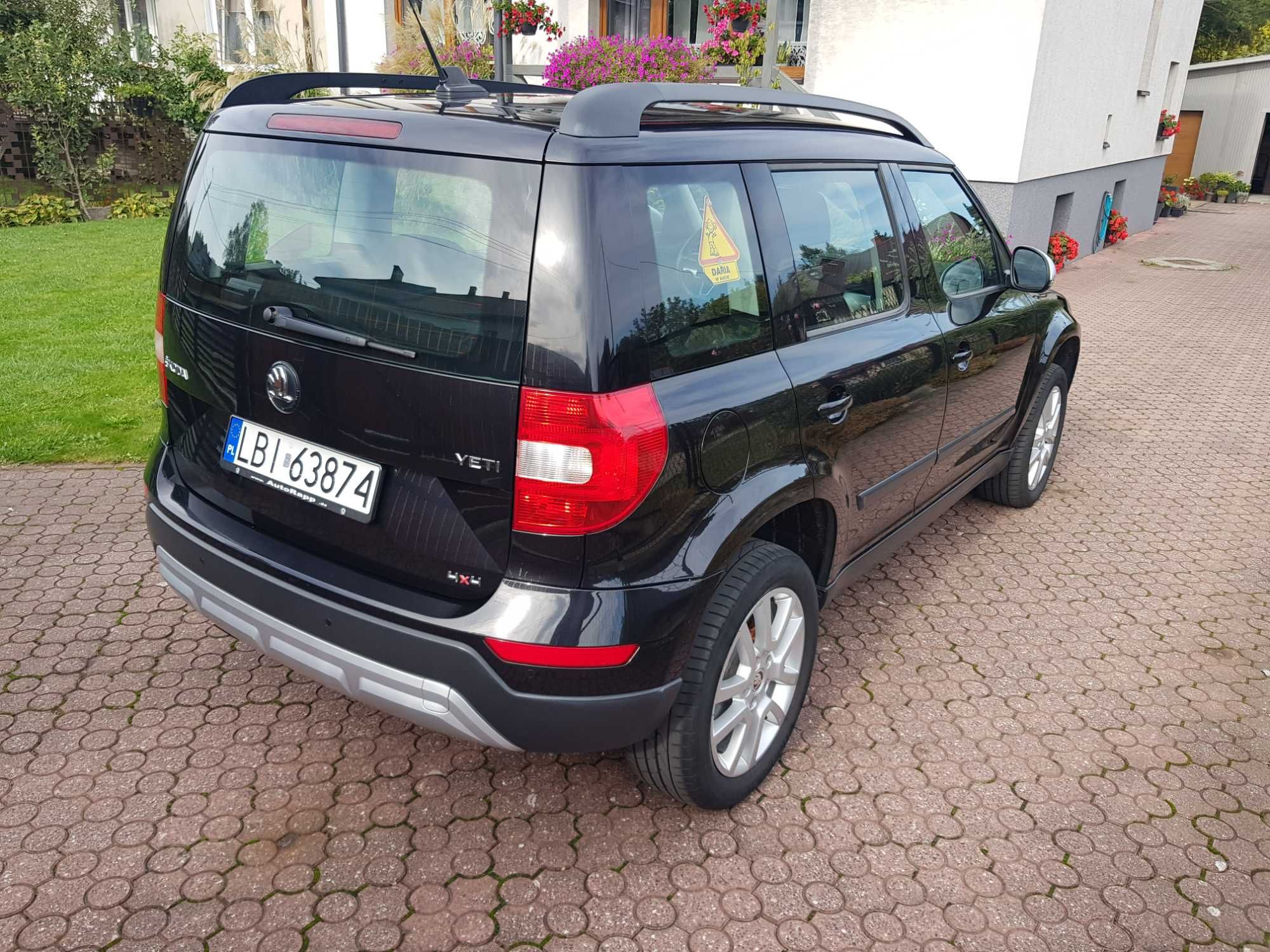 Skoda Yeti 2.0TDI 4x4 140KM DSG automat Xenon Led