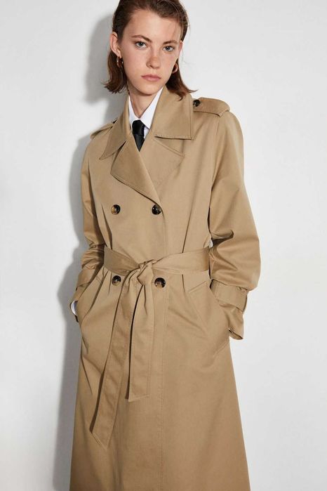 Плащ тренч  Mango (Манго)   XS