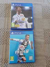 Jogos Fifa 18 e 19 PS4