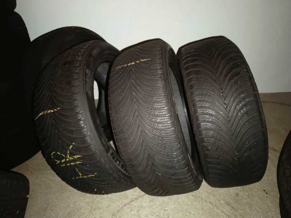 OPONY ZIMOWE MICHELIN ALPIN 5 205_50_17 tanio komplet 4szt zimówki 7mm