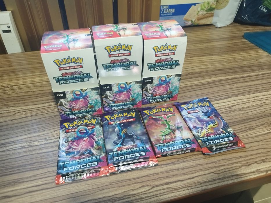1 sztuka Scarlet & Violet Temperal Forces TCG