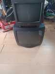 TV de tubo a funcionar