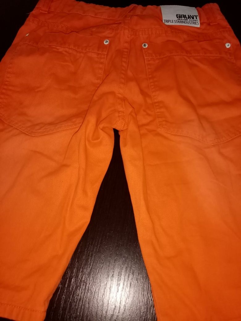 Krótkie spodenki chłopięce jeans 152