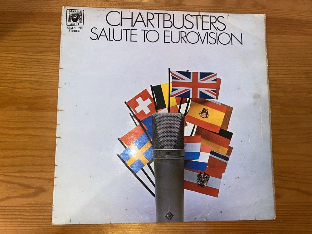 Disco Vinil Chartbusters tributo Eurovisao