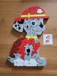 Psi Patrol układanka puzzle drewniane Marshall