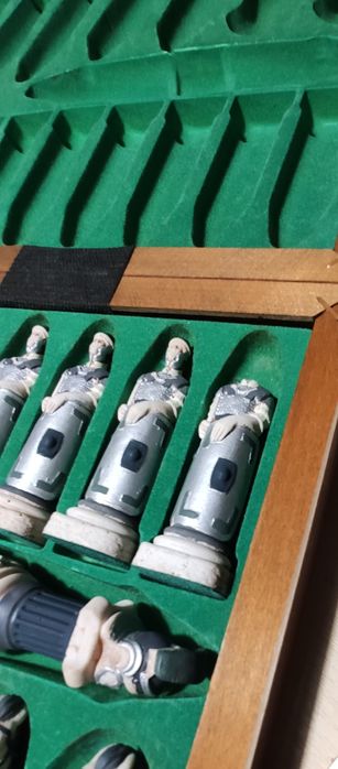 Шахи великі,подарункові полістоун Спартак с-156