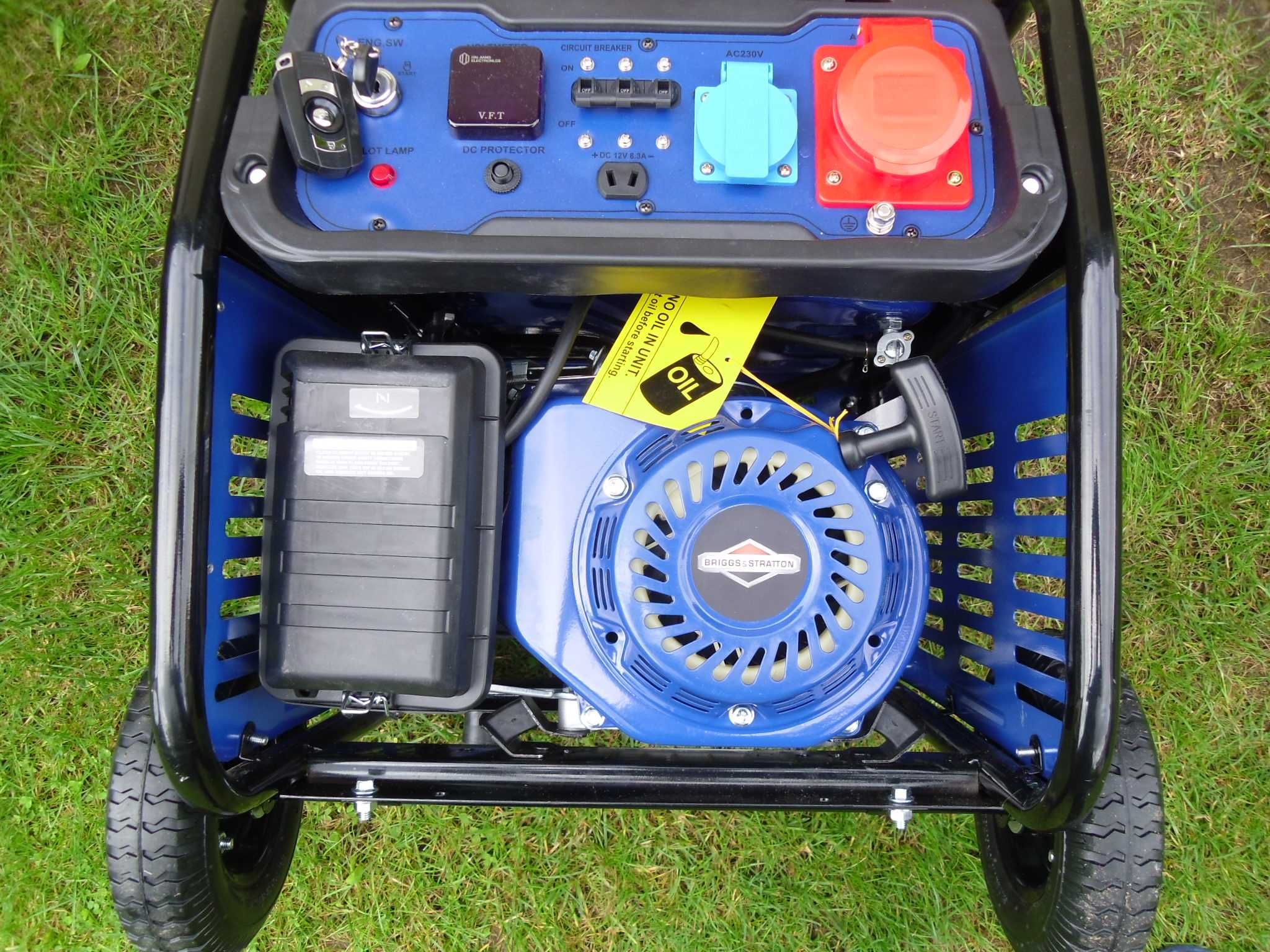 Agregat, Generator prądotwórczy CALDENHOF DFC 442F
6,9 kW, AVR