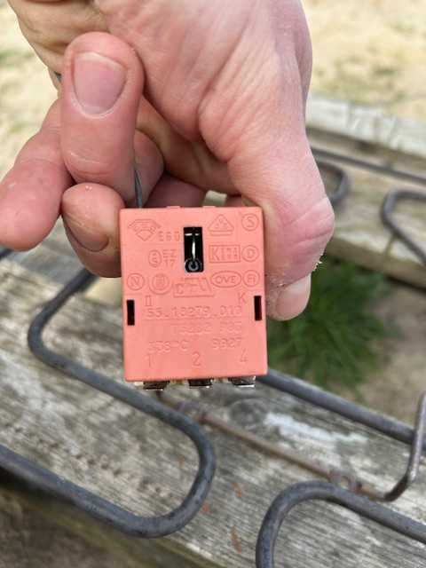 Grzałka 19,5 ohm + termostat kapilarny