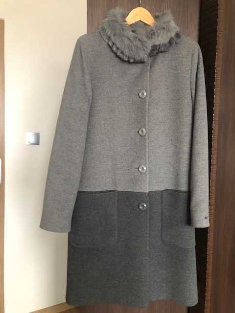 Płaszcz szary wełniany Jass r. 38/L