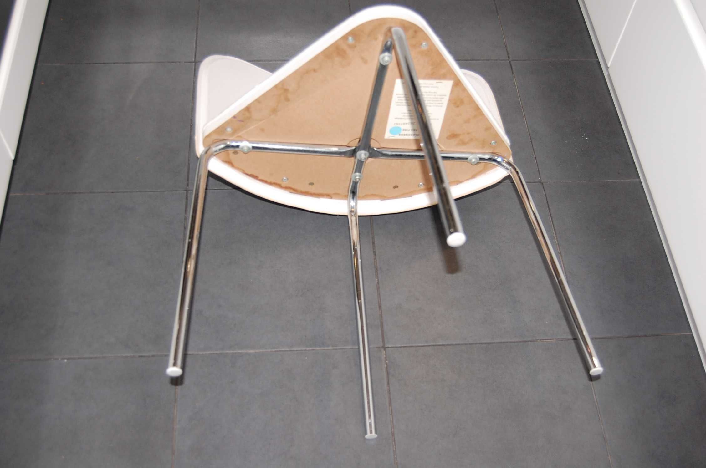 Krzesło trójkątne, półokrągłe - Ikea - lata 90