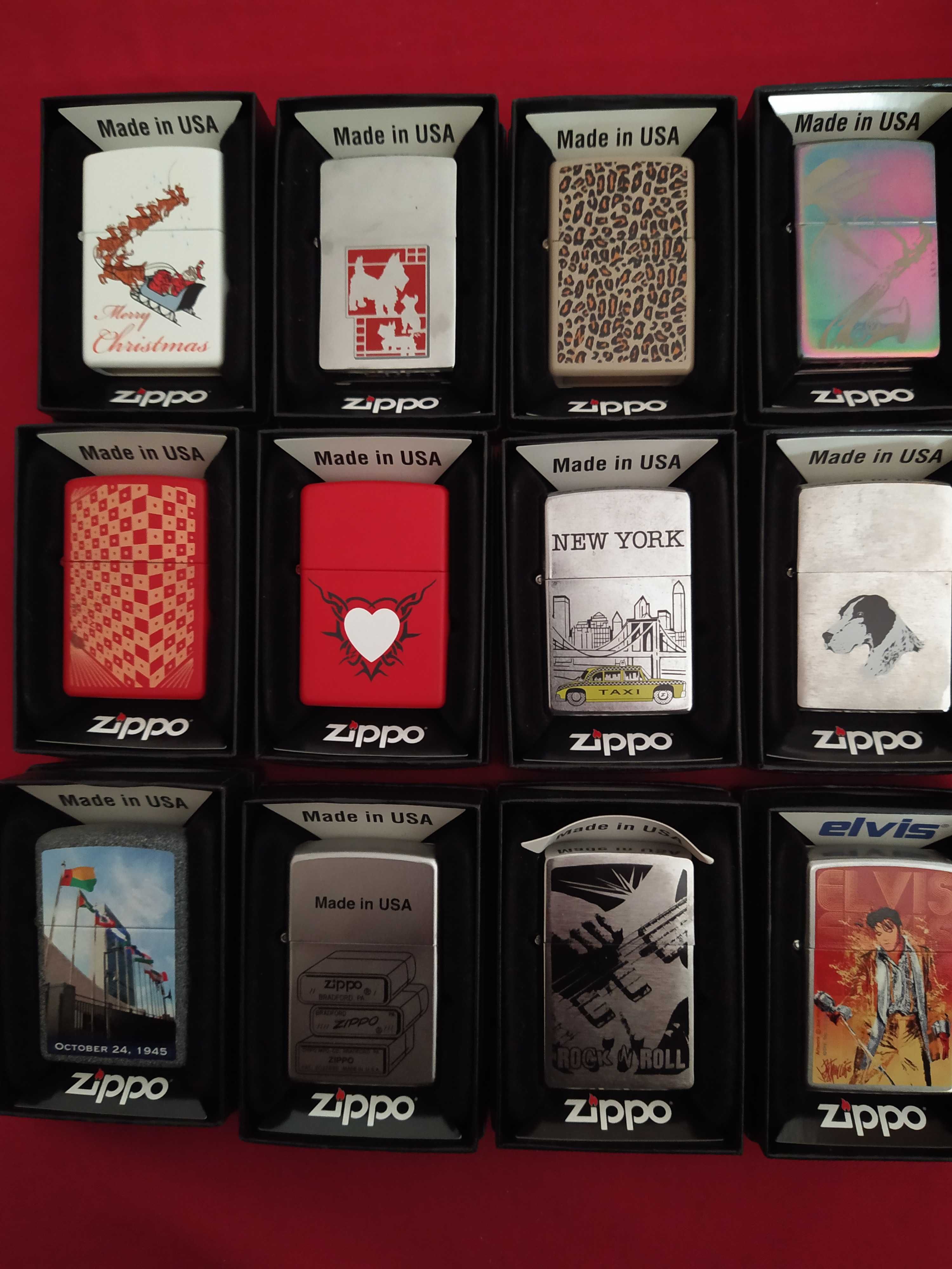 Isqueiros Zippo com garantia