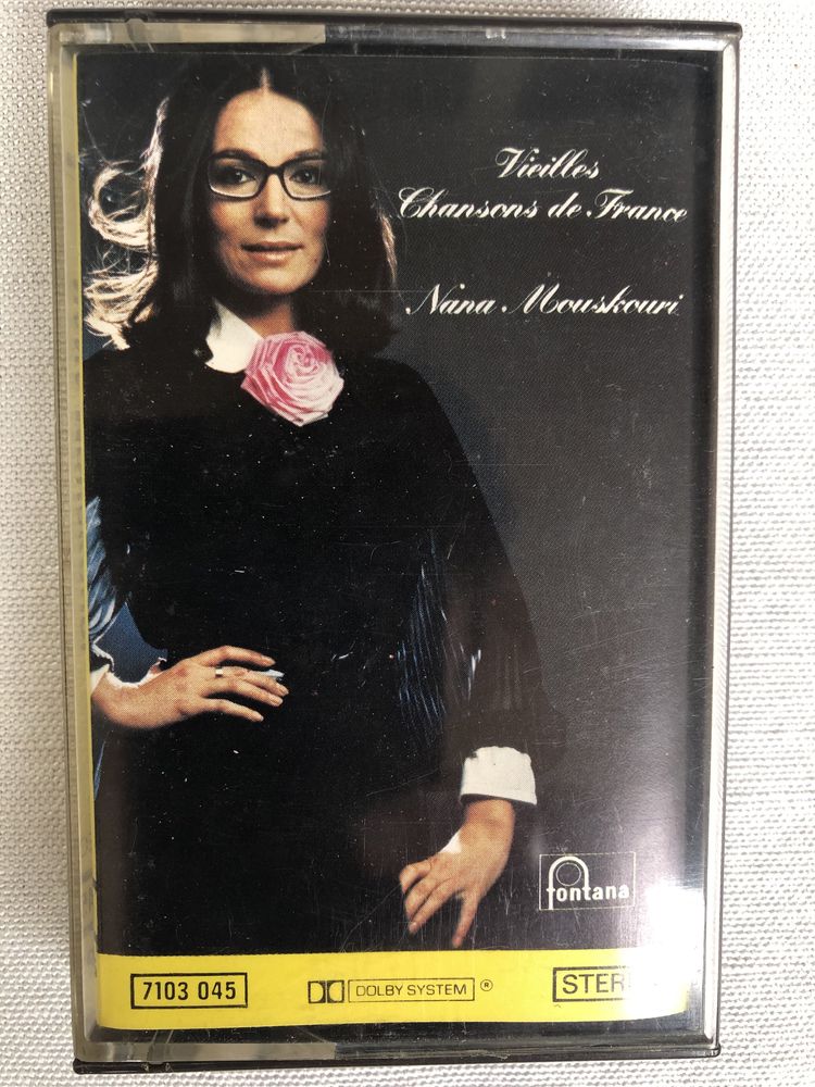 Oryginalna kaseta magnetofonowa Nana Mouskouri