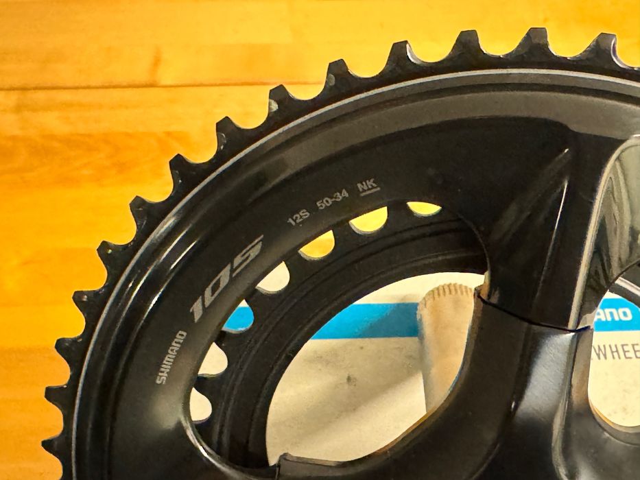 Pedaleiro Shimano 105 R7100 50/34 12V, 172,5mm