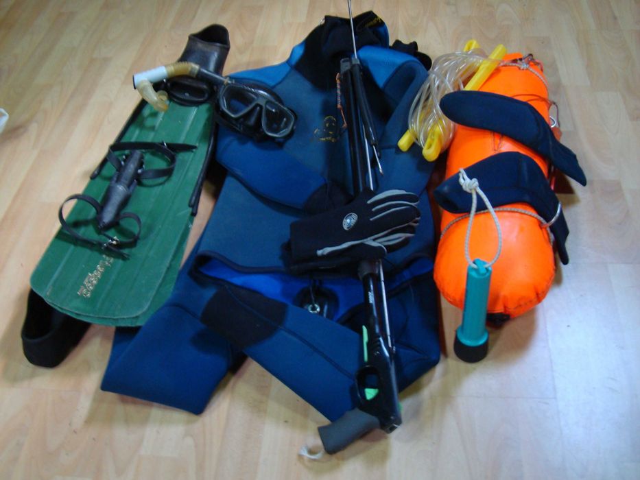 Equipamento de pesca submarina