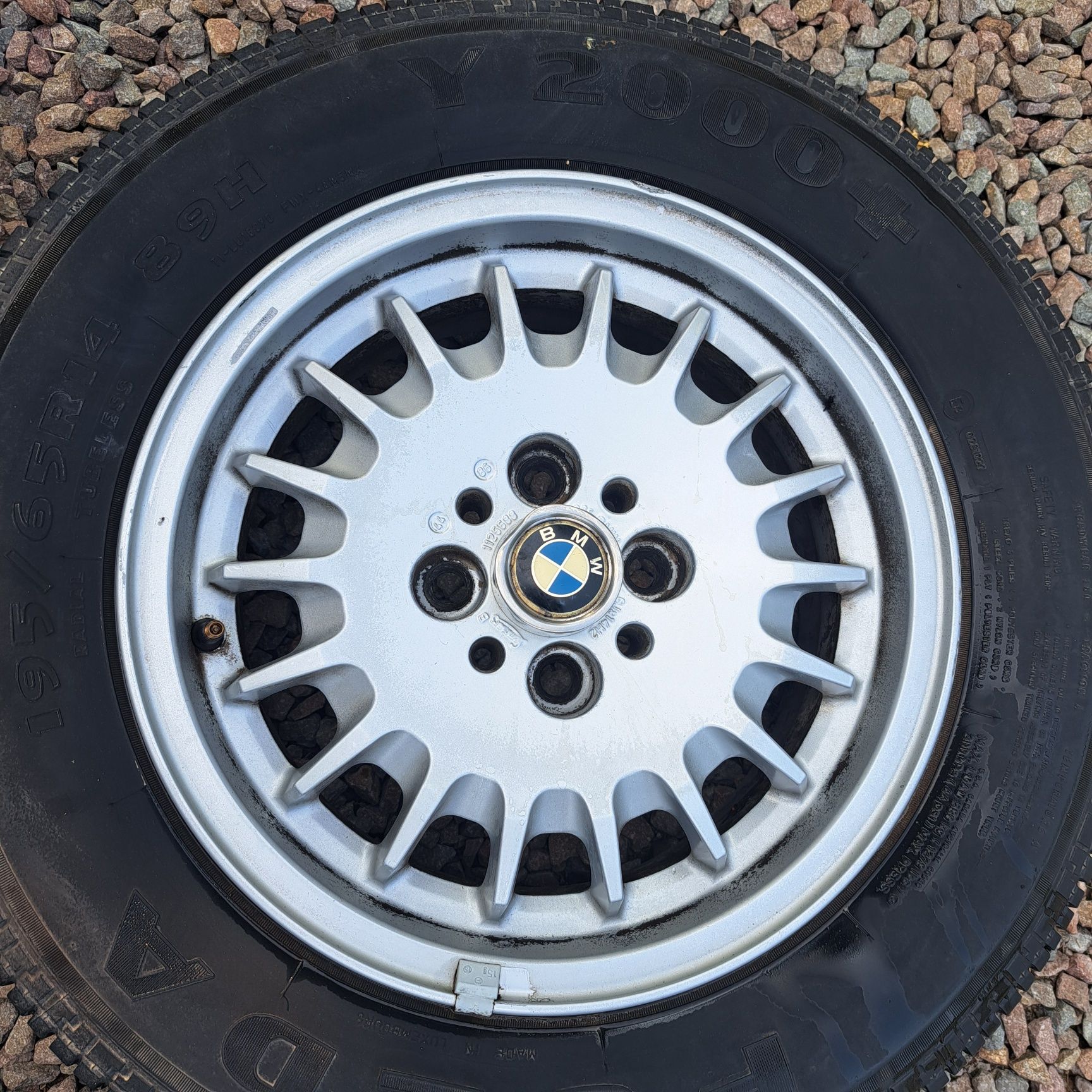 Orginalne felgi R14 4x100 BMW E30
