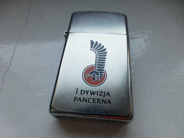 Zippo Slim Custom 1 Dywizja Pancerna PSZ na Zachodzie WP Maczek Breda