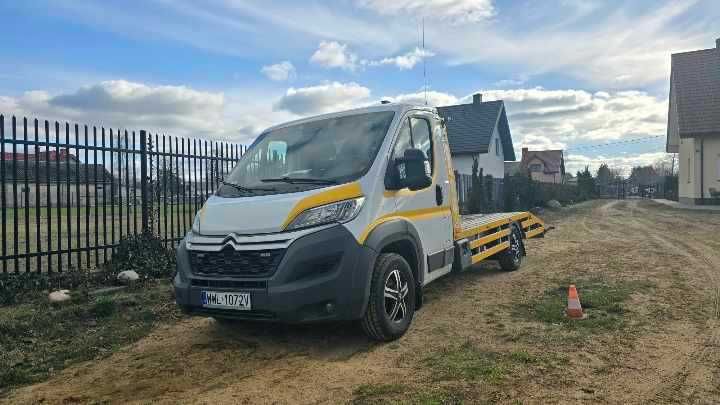 Auto laweta, pomoc drogowa.Citroen jumper