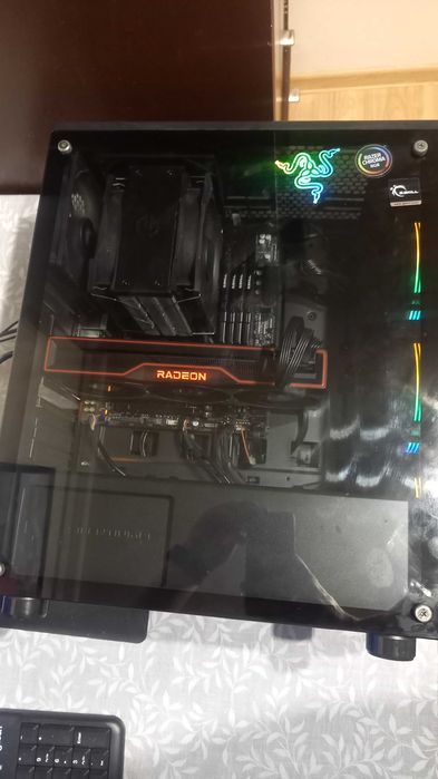 Komputer Ryzen 5 5600x Rx 6800 16gb Ram 32gb 3200mhz 600w Ssd RGB MOC!
