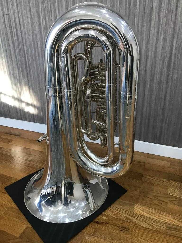 Tuba em Dó Miraphone 291 Bruckner - Tuba + Bocal + Saco + Suporte