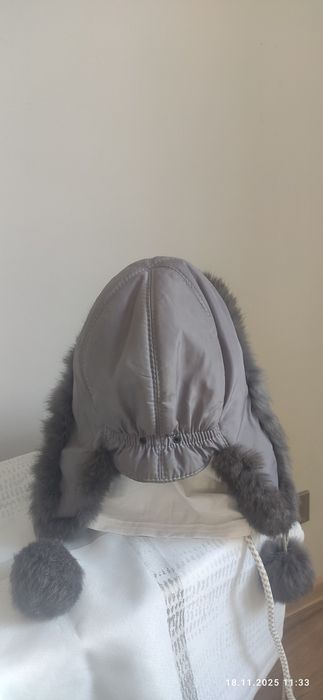 Шапка вушанка, кролик, дівчинка, дівчина