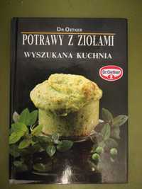 książka "Potrawy z ziołami, Wyszukana kuchnia" DR.OETKER