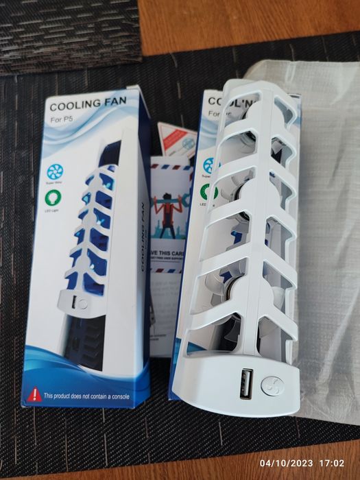 Cooler Ventoinhas arrefecedor PlayStation 5 PS5