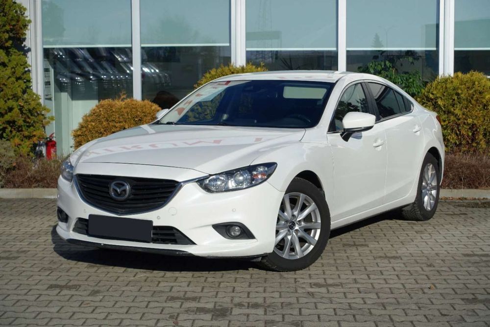 Mazda 6 Bezwypadek, klimatyzacja 2-stref, tempomat, czujniki parkowania, FV23