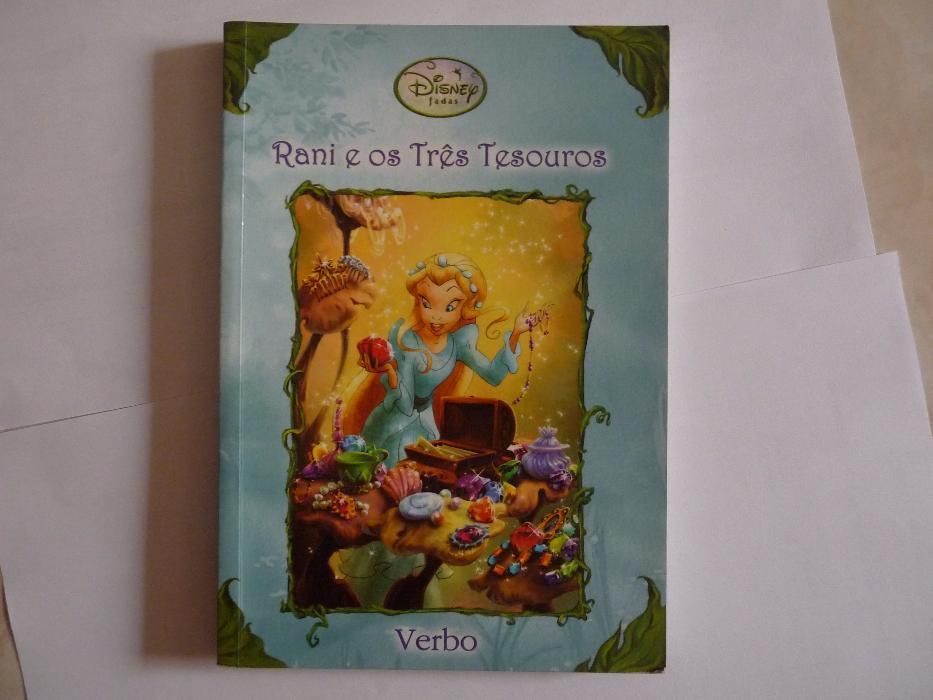 Livro infantil "Rani e os Três Tesouros" (coleção Fadas Disney)