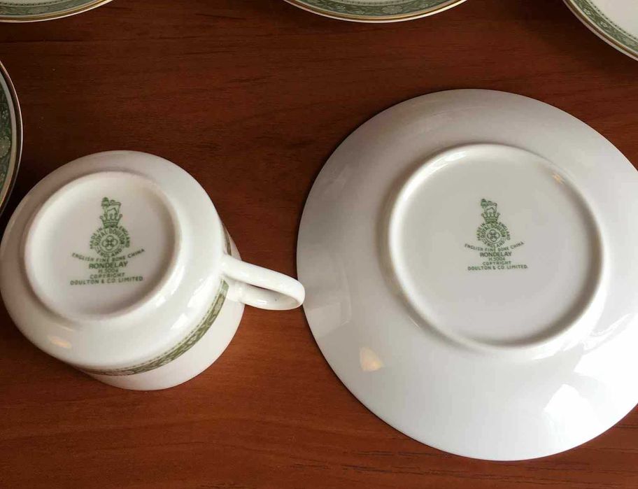 Zestaw 5 filiżanek i spodków do kawy Royal Doulton