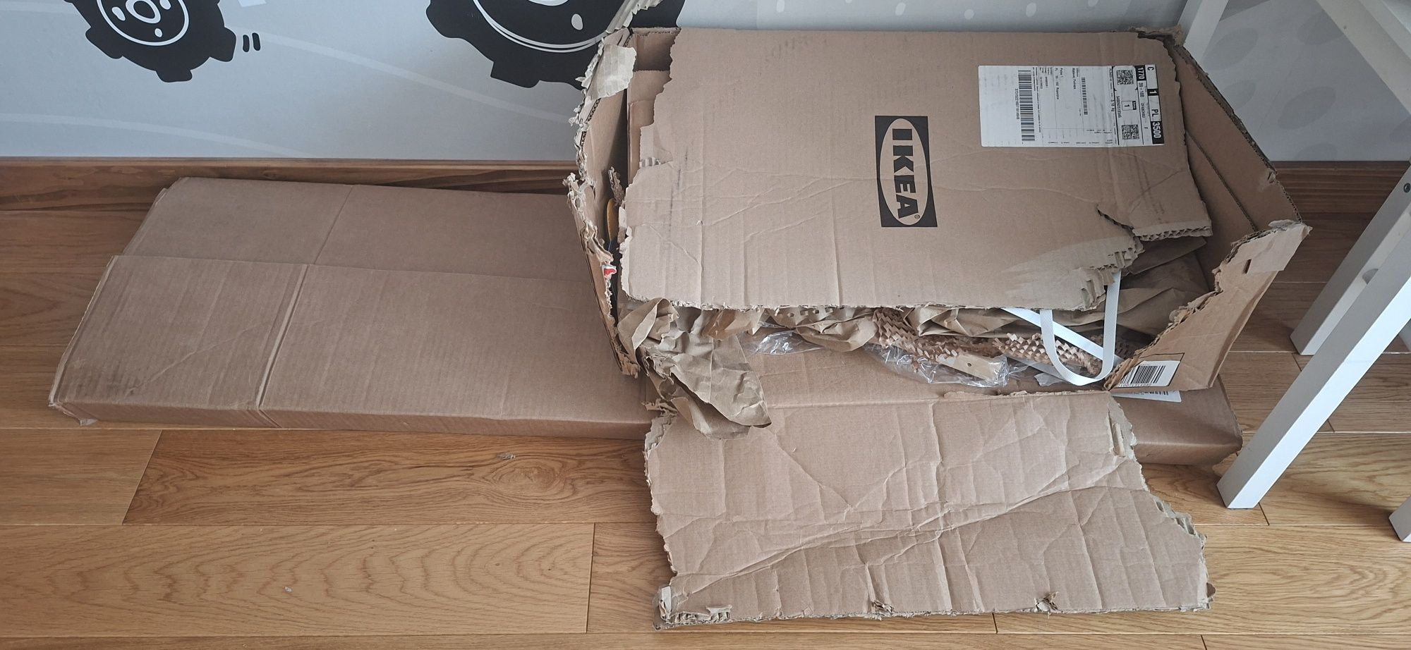Nowe polki Ikea Bergshult 2szt + wsporniki