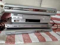 Conjunto de 3 DVD Players