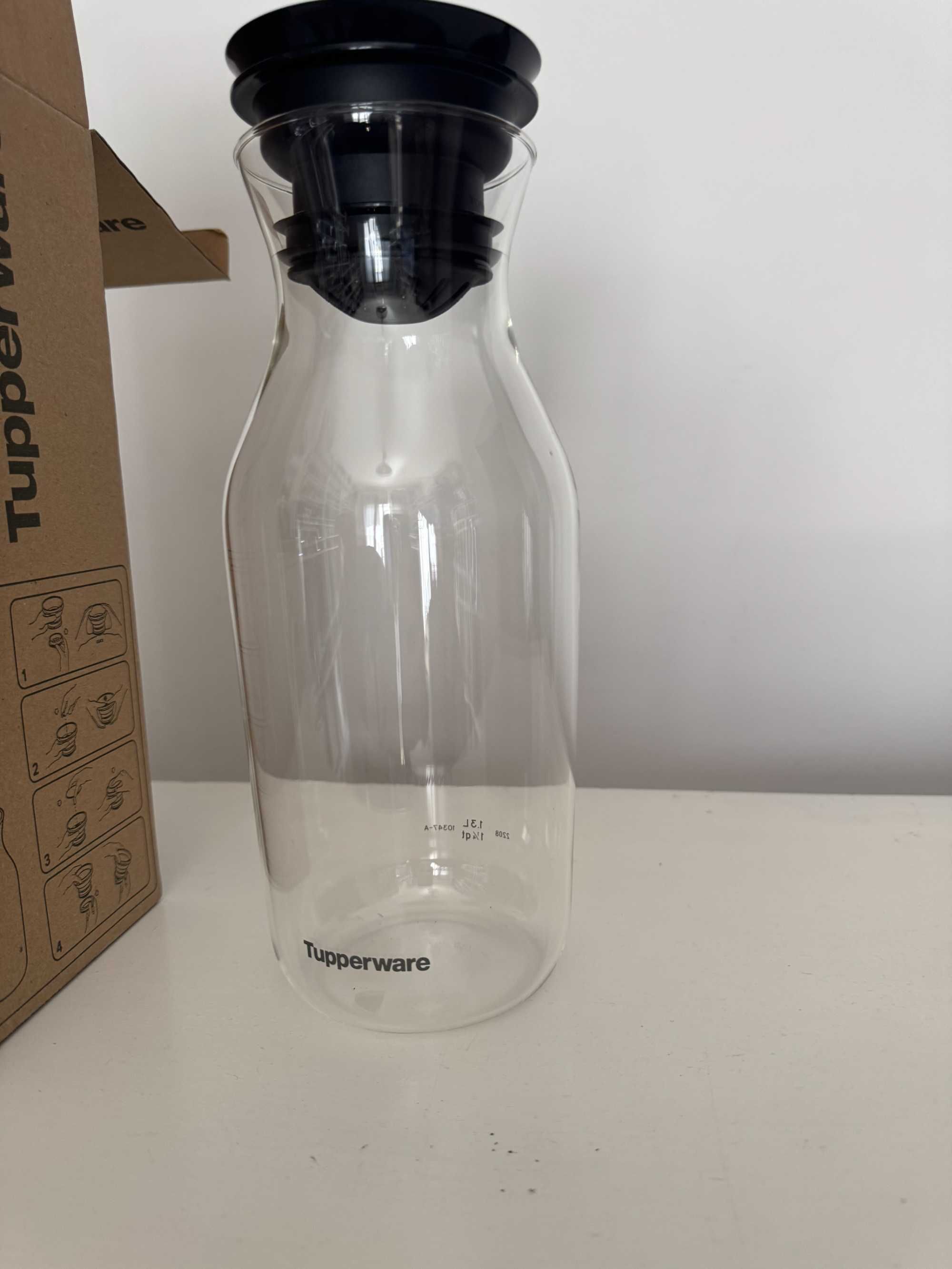 Carafe Jarro Vidro Tupperware 1.3L