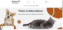 Sklep internetowy zoologiczny dropshipping GOTOWY BIZNES, RATY.