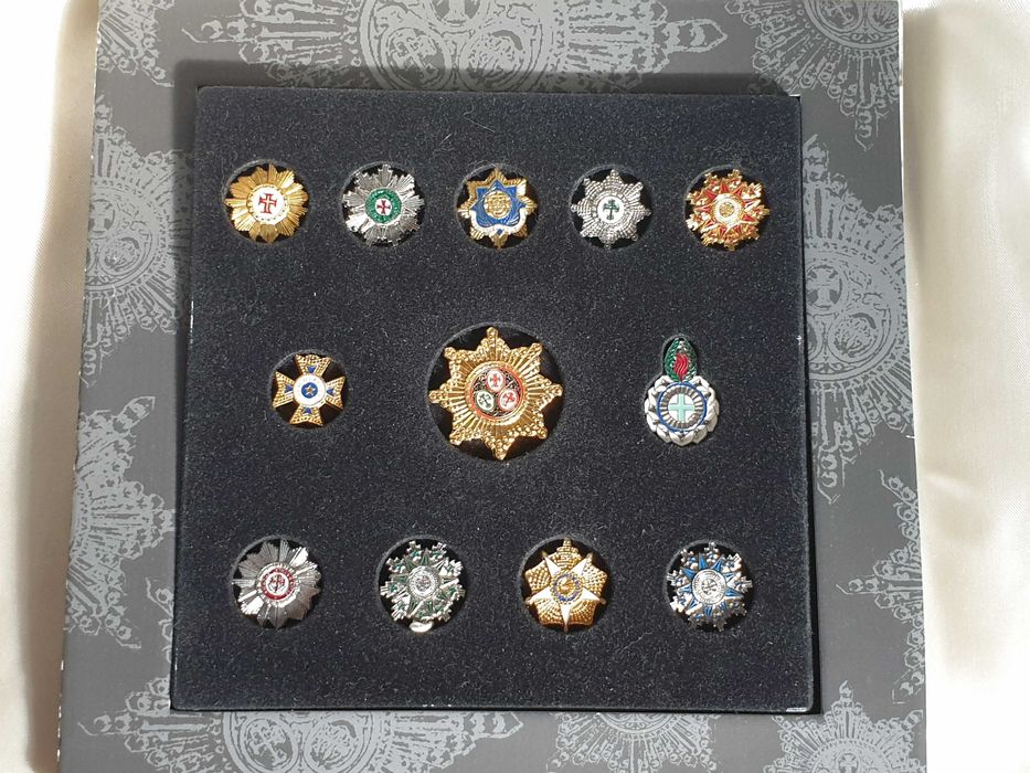 Condecorações Portuguesas - Banhadas Ouro e Prata