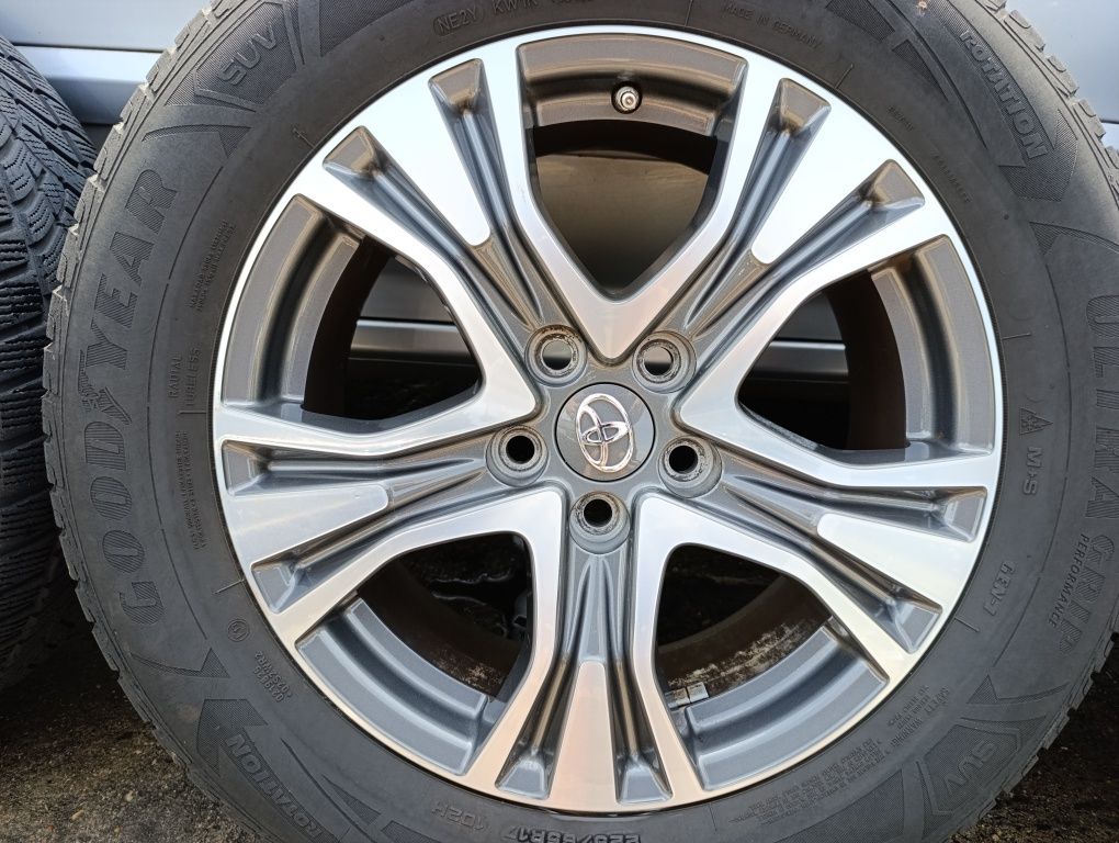 Toyota RAV4 felgi aluminiowe 17 cali jak nowe z Niemiec