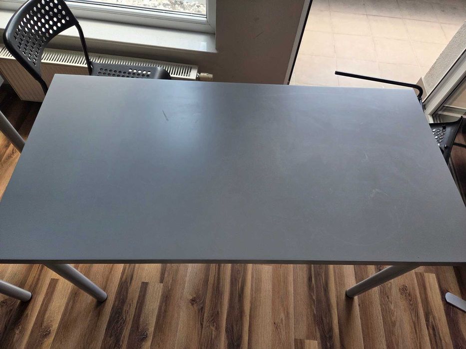 Biurka LINNMON IKEA szare