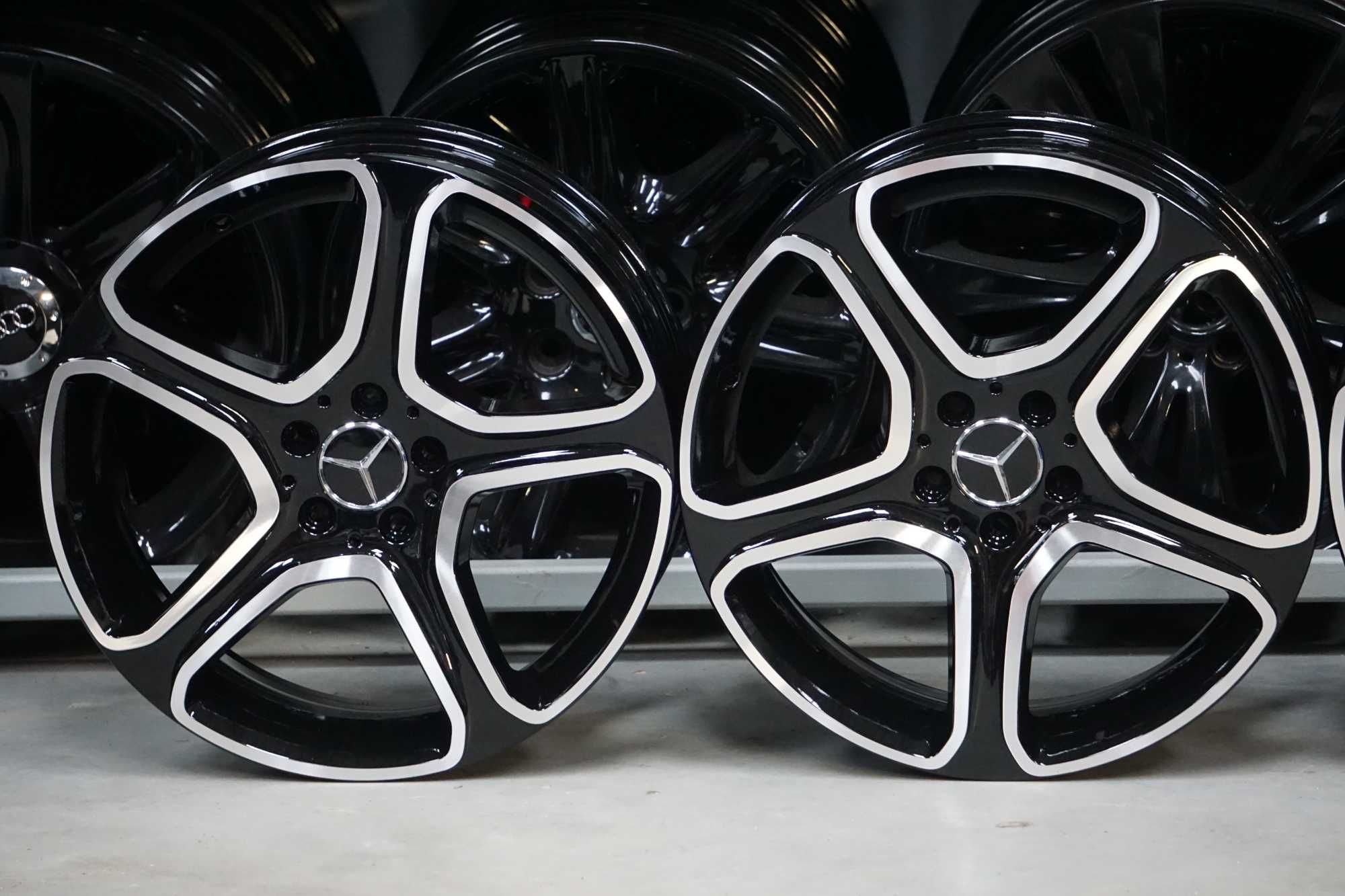 Alufelgi oryginał Mercedes GLK 5x112 7,5Jx19 et47 czarny polysk i cnc